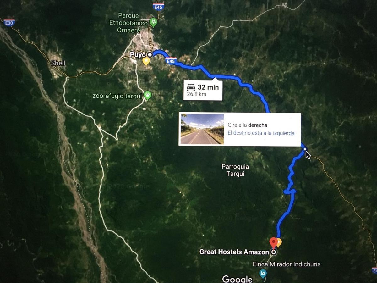 Guest House Great Hostels Amazon 普约 外观 照片